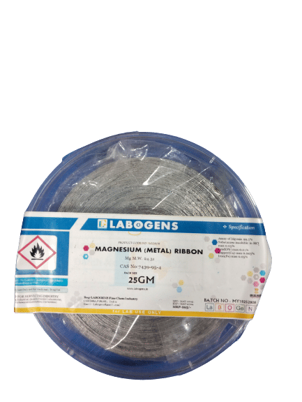 MAGNESIUM (metal) RIBBON 25GM