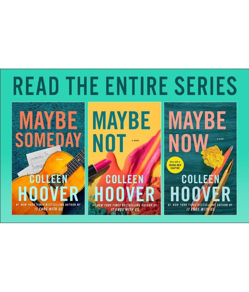 Maybe Someday & Maybe Now & Maybe Not A Novella By Colleen Hoover , Paperback 2022 Maybe Someday & Maybe Now & Maybe Not A Novella By Colleen Hoover , Paperback 2022