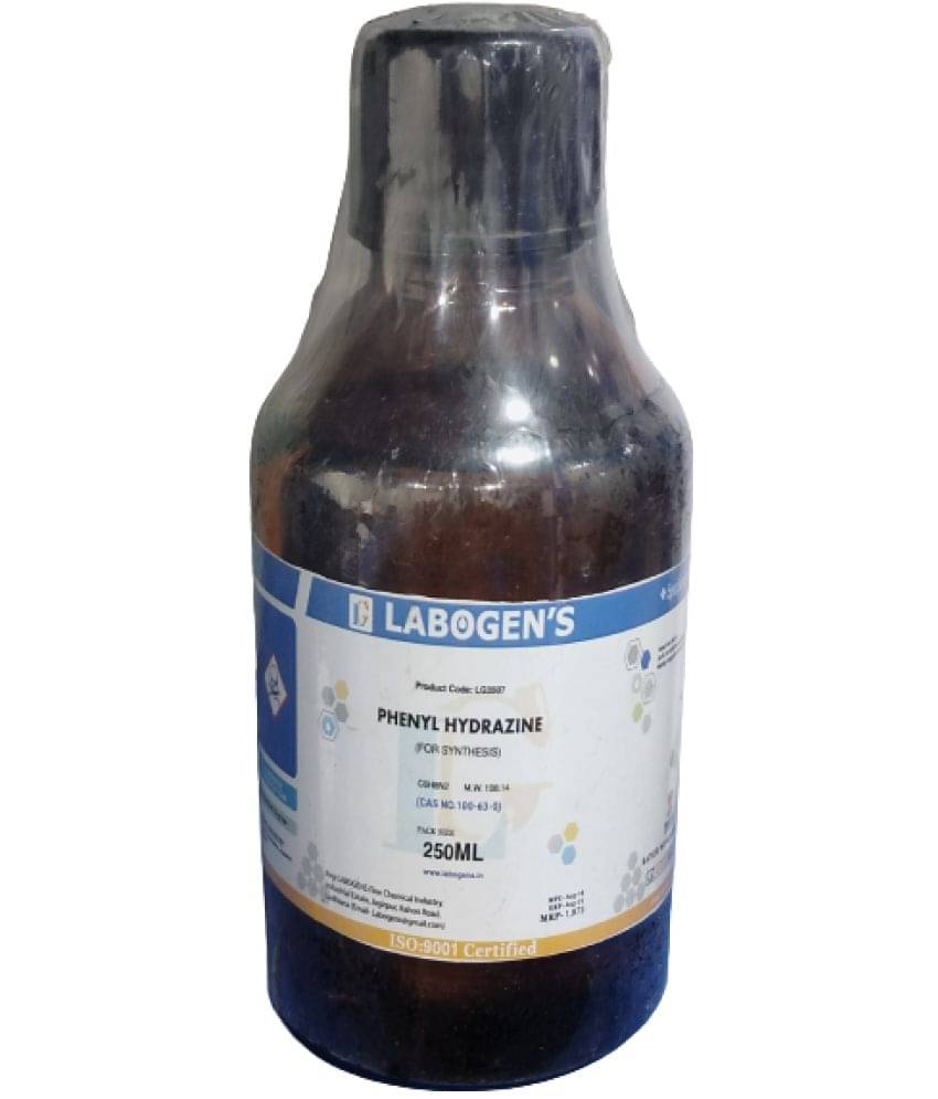    			PH-ENYL HY-DRAZINE (for synthesis) 250ML