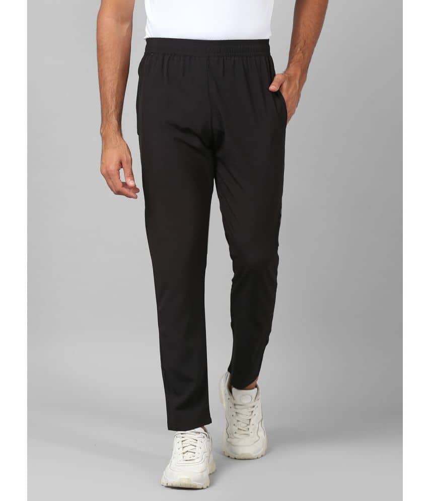 RANBOLT - Black Polyester Men's Sports Trackpants ( Pack of 1 ) - Track Pants | Buy online on ZillyBuy