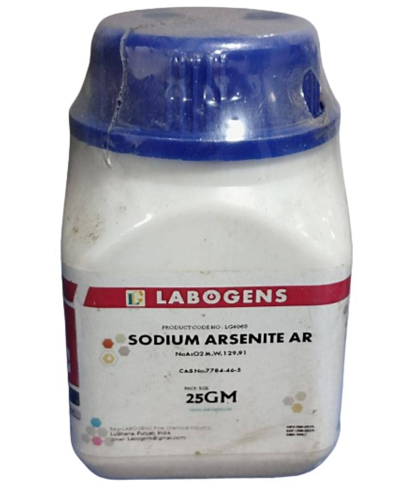     			SO-DIUM AR-SENITE AR 25GM