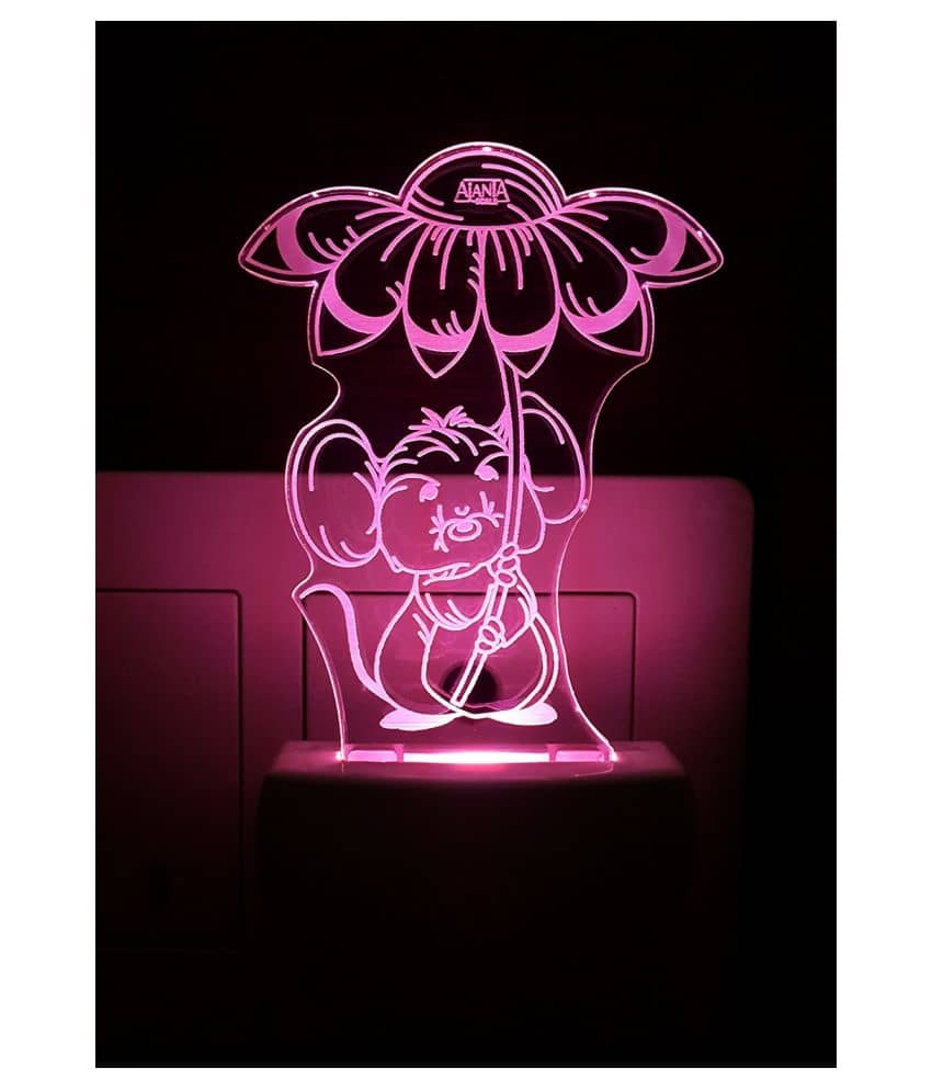 SUPER AJANTA - Multicolor Night Lamp ( Pack of 1 ) - Electricals | Buy online on ZillyBuy