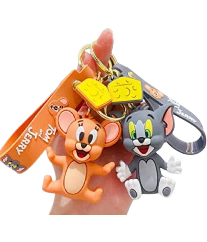 THR3E STROKES Silicone Rubber Keychain ( Pack of 2 )     			THR3E STROKES Silicone Rubber Keychain ( Pack of 2 )