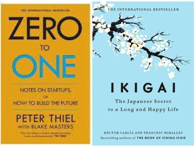 Zero To One + Ikigaiii (Paperback, Garcia Hector, Peter Thiel)  (Paperback, Garcia Hector, Peter Thiel) - Stationery | Buy online on ZillyBuy