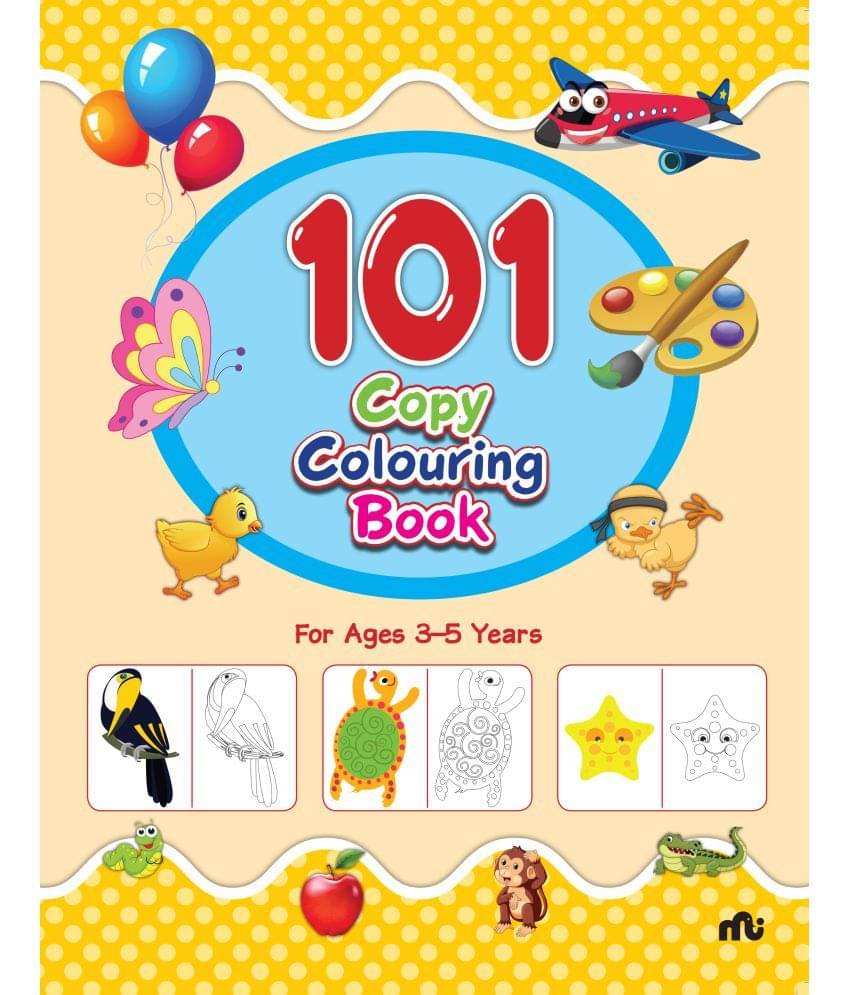 101 Copy Colouring Book 101 Copy Colouring Book