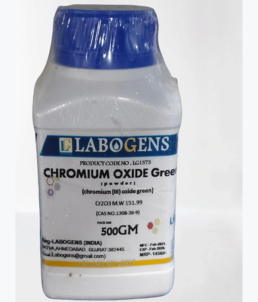 CHROMIUM OXIDE Green powder 500GM - Stationery | Buy online on ZillyBuy
