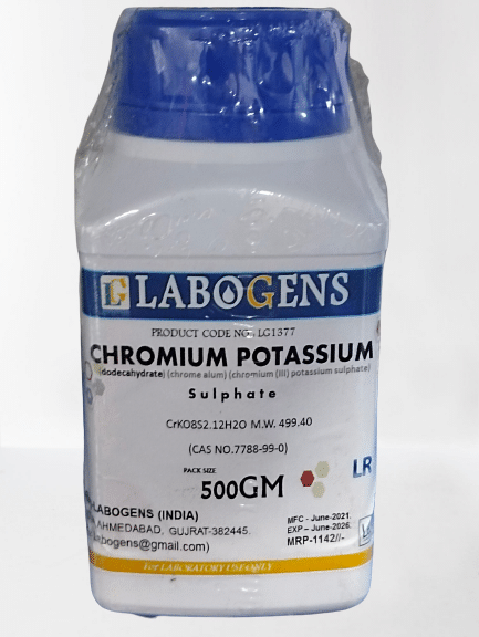     			CHROMIUM POTASSIUM SULPHATE 500GM