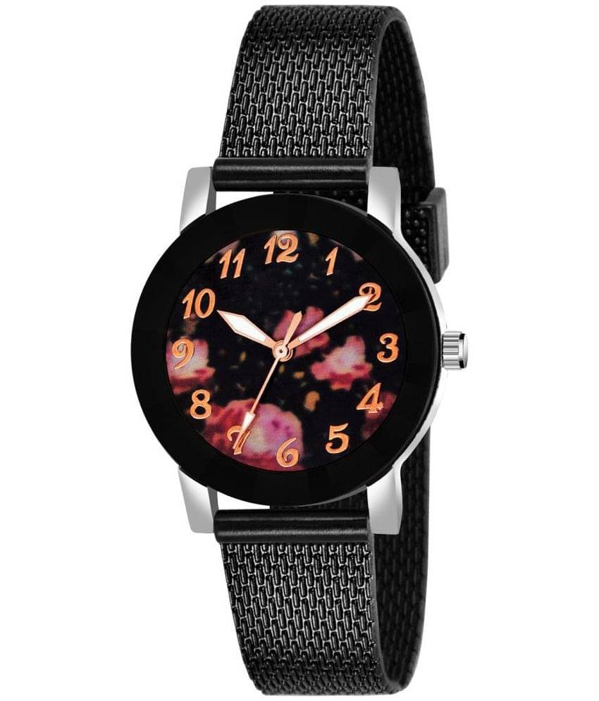     			DECLASSE - Black PU Analog Womens Watch