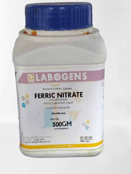     			FERRIC NITRATE [iron (III) nitrate] 500GM