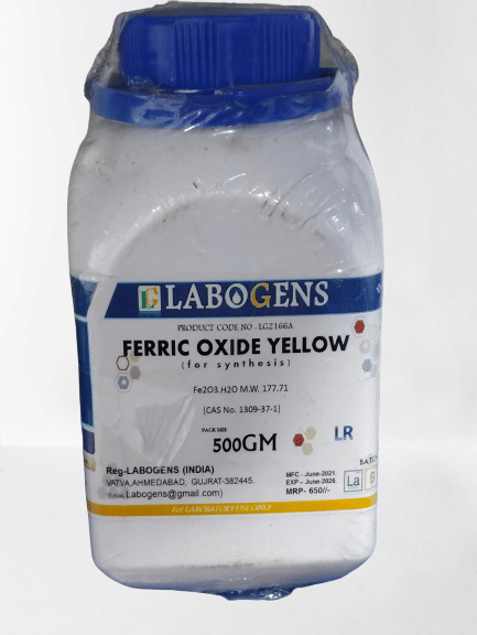    			FERRIC OXIDE YELLOW (for synthesis ) 500GM