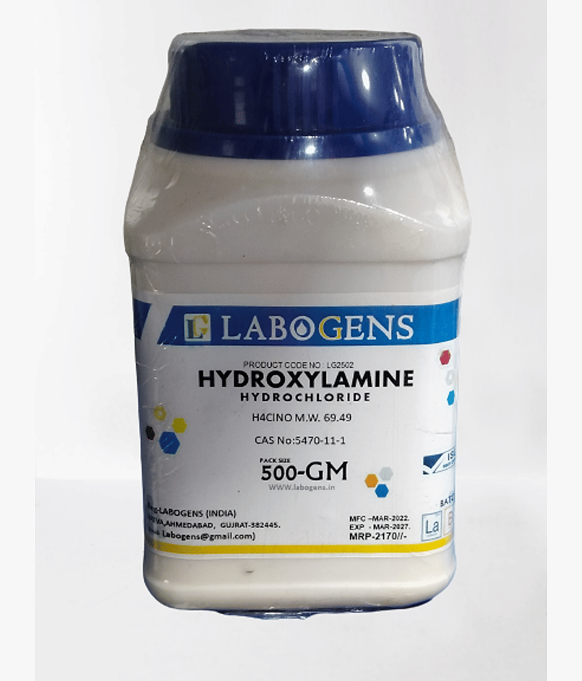 HYDROXYLAMINE HYDROCHLORIDE 500GM - Stationery | Buy online on ZillyBuy
