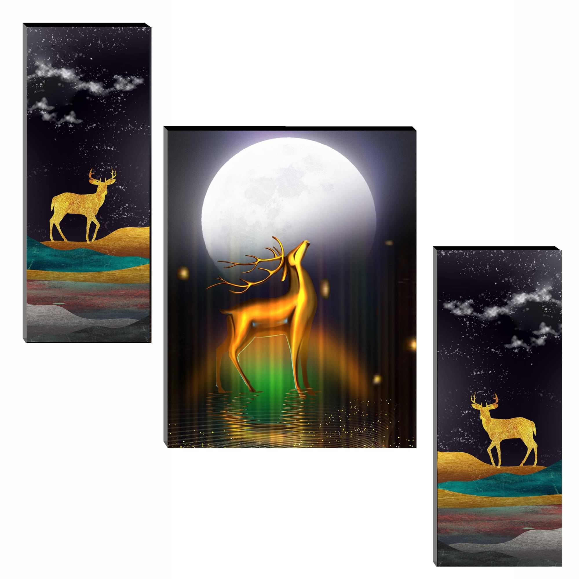     			Indianara - Animal Painting Without Frame