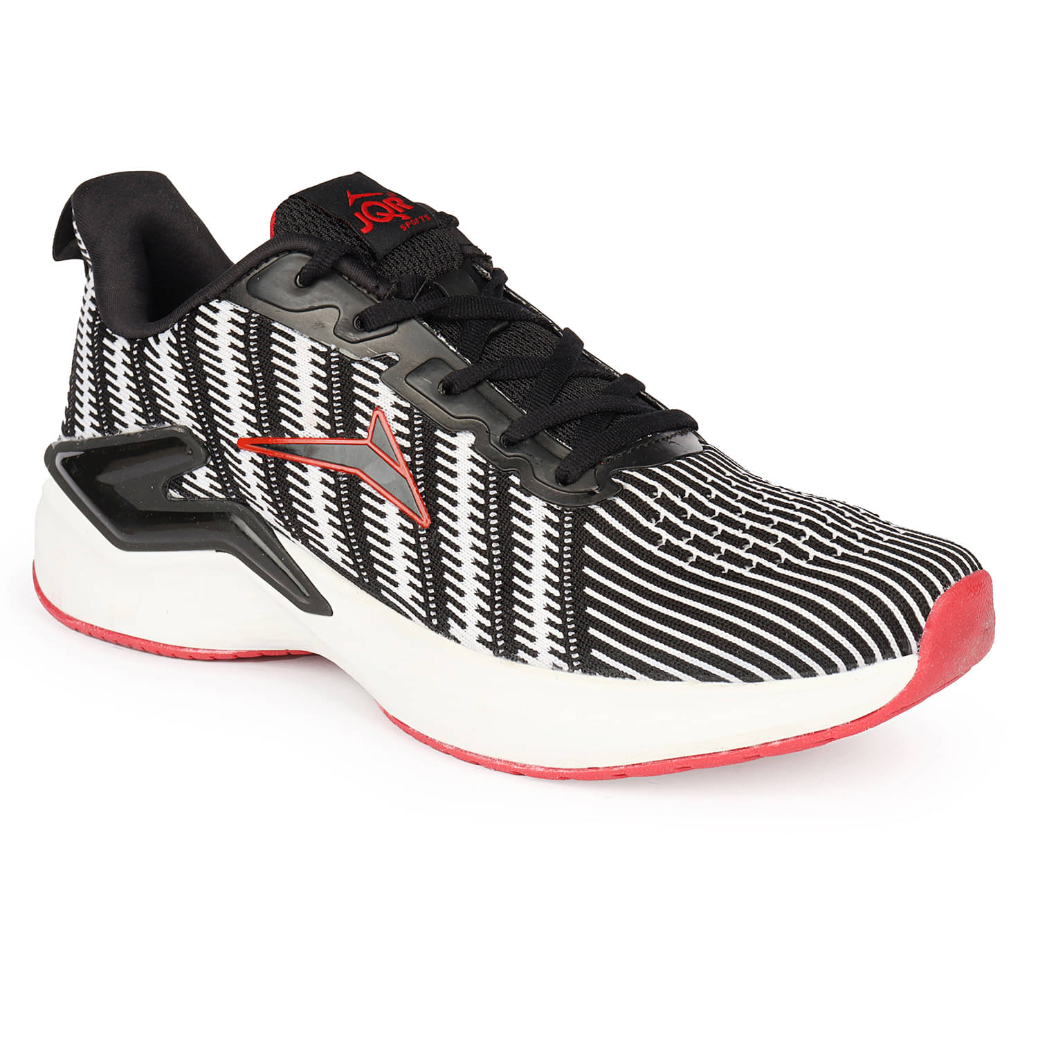 JQR - BALANCE White Men's Sports Running Shoes JQR - BALANCE White Men's Sports Running Shoes