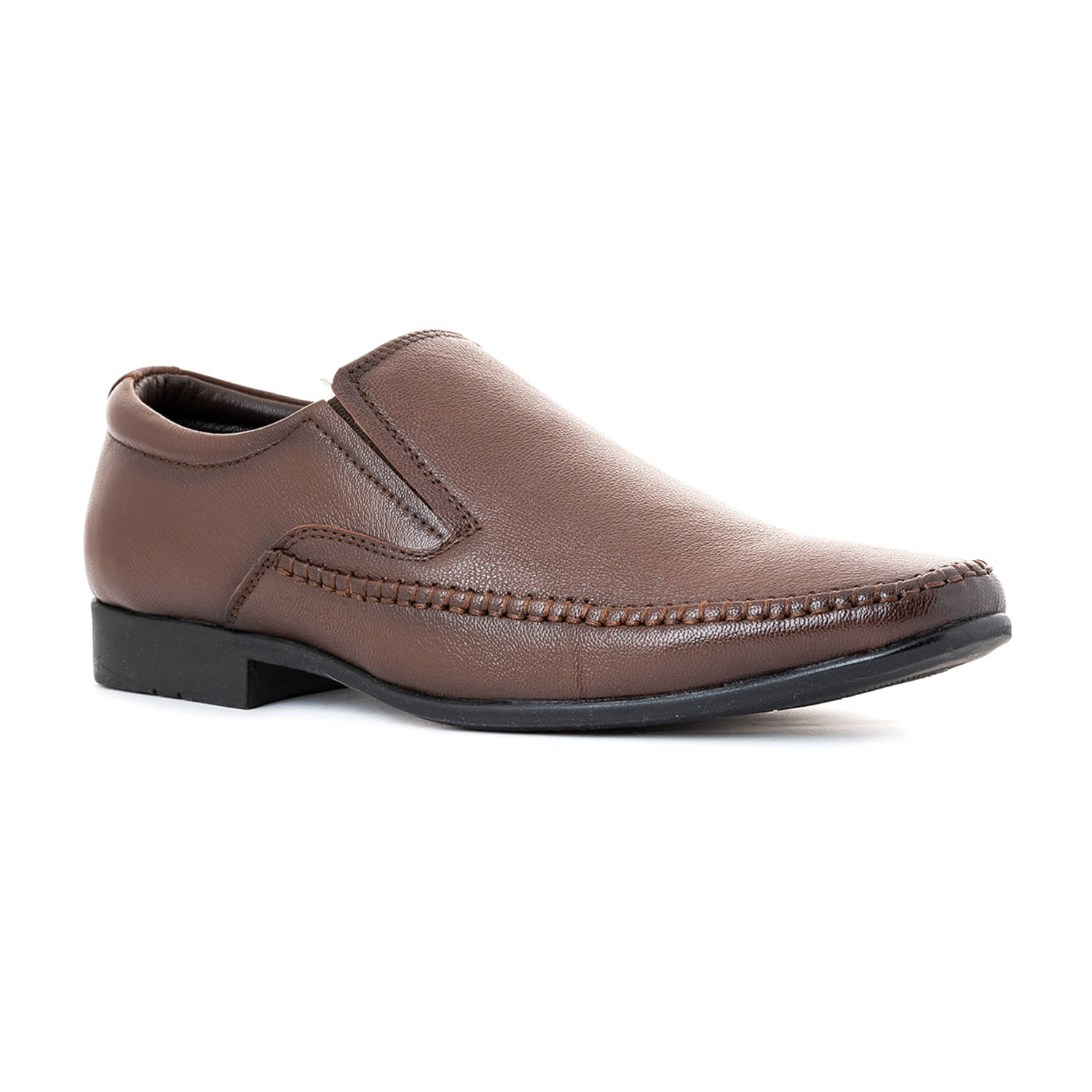    			Khadim's - Brown Men's Slip On Formal Shoes
