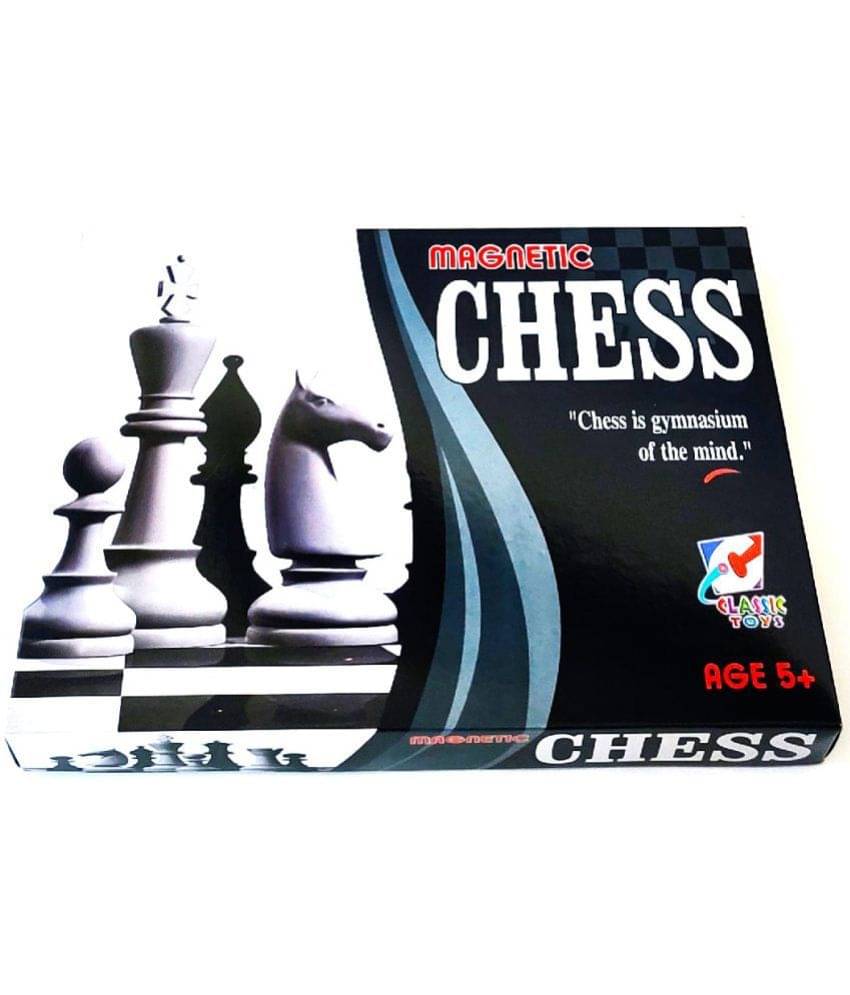     			PETERS PENCE - Magnetic Chess Strategy & War Games Board Game For Kids (14 Inches)) 5 cm Chess Board