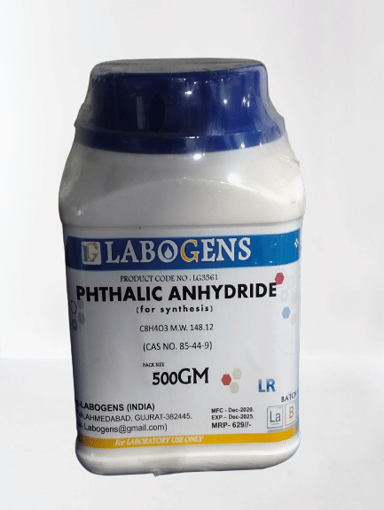     			PHTHALIC ANHYDRIDE (for synthesis) 500GM