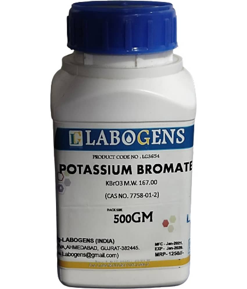 POTASSIUM BROMATE 500GM - Stationery | Buy online on ZillyBuy