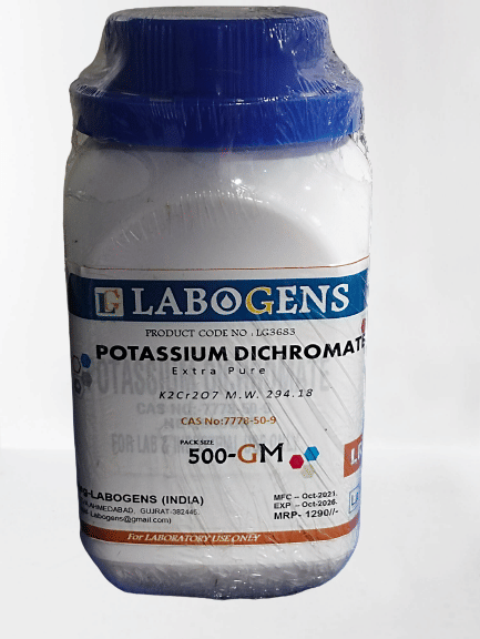 POTASSIUM DICHROMATE Extra Pure 500GM