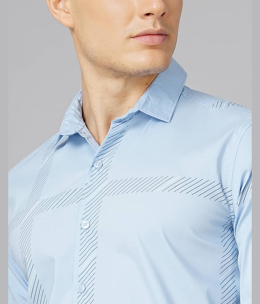 Paul Street - Grey 100% Cotton Slim Fit Men's Casual Shirt ( Pack of 1 )