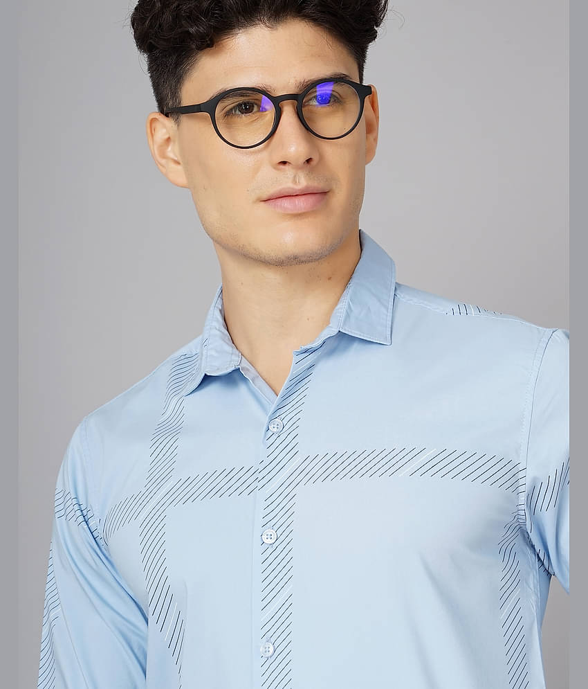 Paul Street - Grey 100% Cotton Slim Fit Men's Casual Shirt ( Pack of 1 )