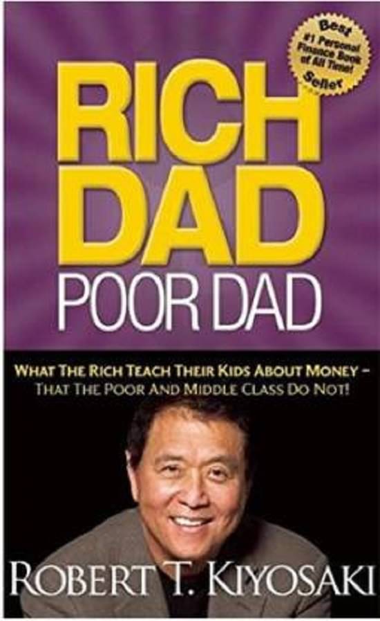     			Rich Dad Poor Dad  (Paperback, Robert T. Kiyosaki)