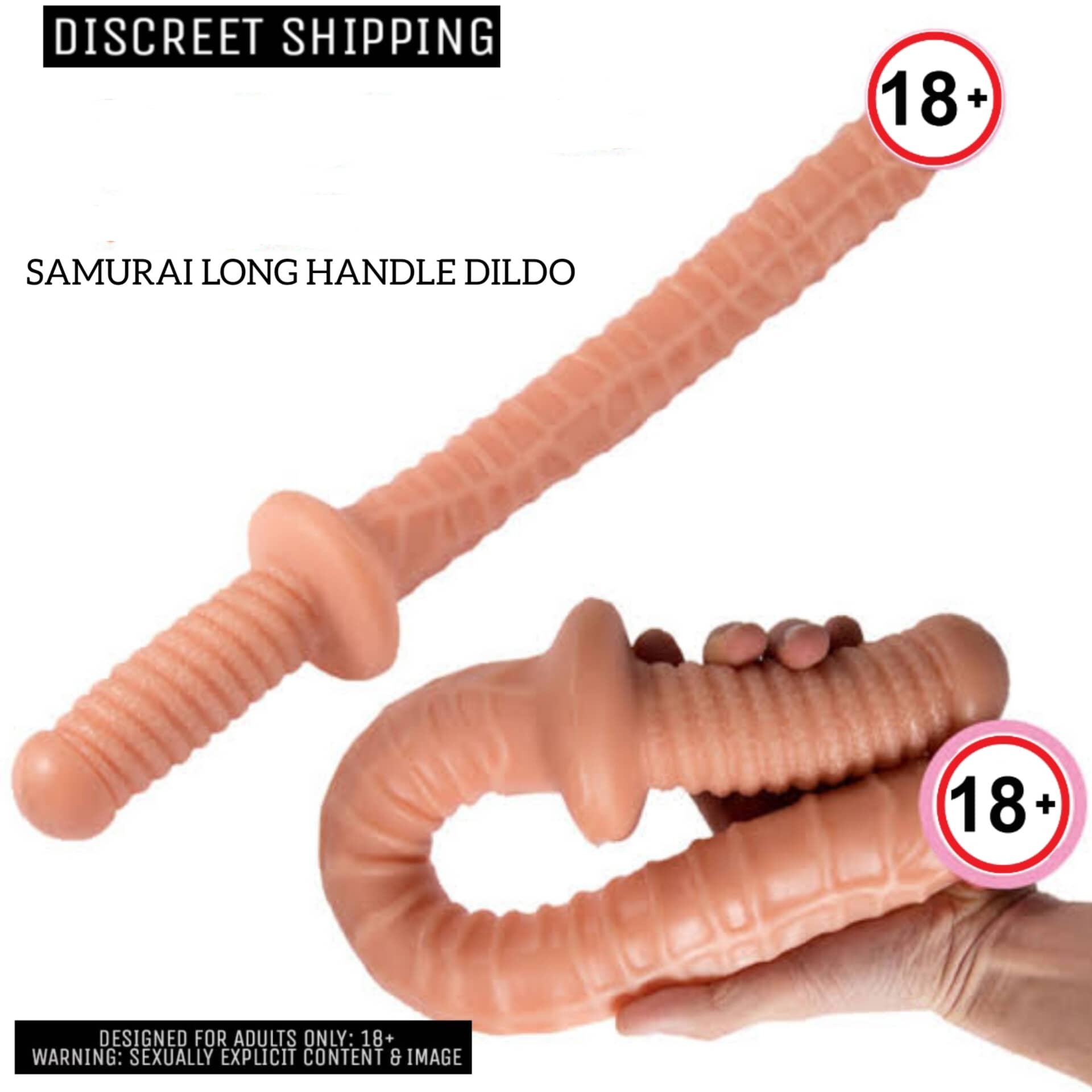 SAMURAI LONG HANDLE DILDO For Women