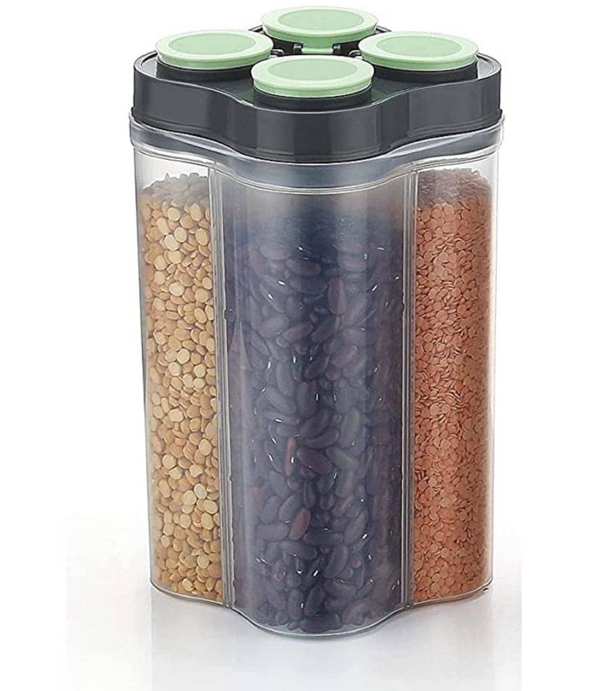 iview kitchenware - Dal/Pasta/Grocery Green Plastic Dal Container ( Set of 1 ) - 2500 ml     			iview kitchenware - Dal/Pasta/Grocery Green Plastic Dal Container ( Set of 1 ) - 2500 ml