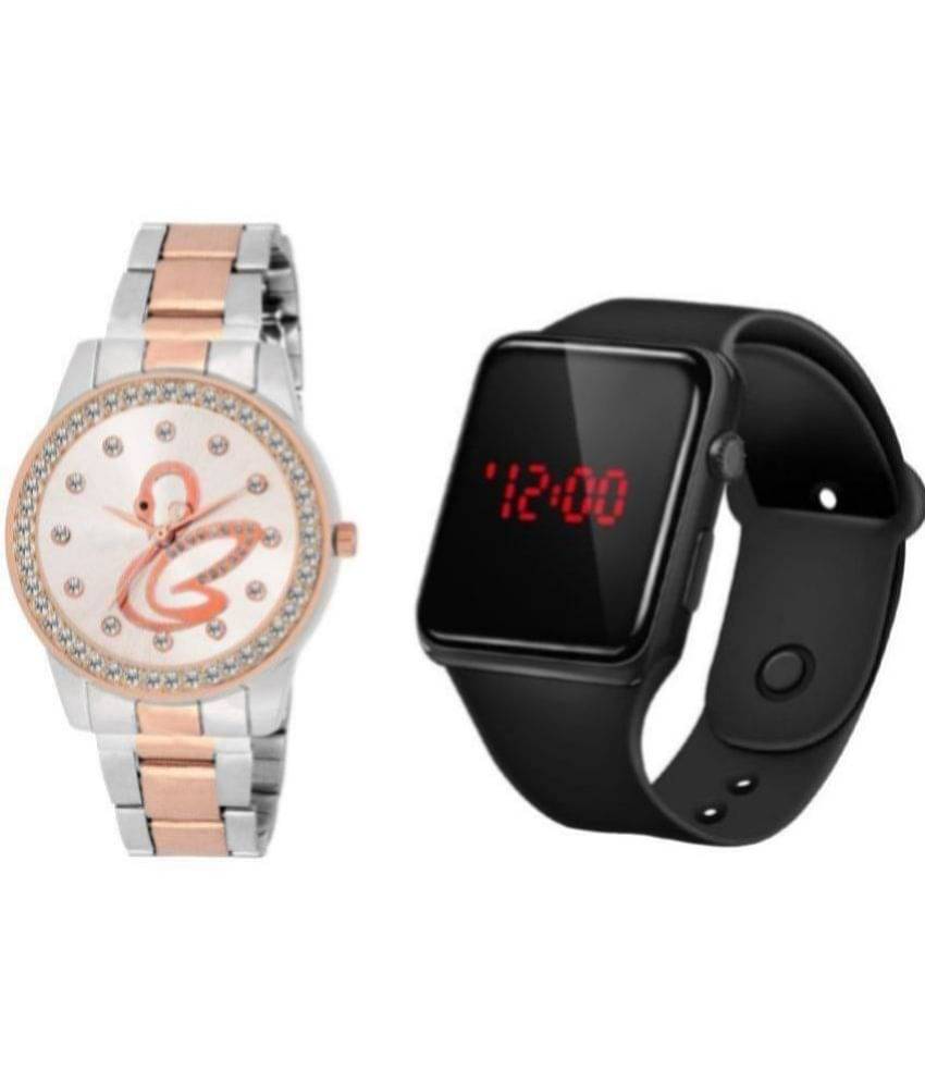     			Cosmic - Multicolor Metal Analog-Digital Womens Watch
