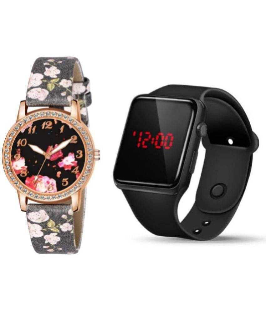 DECLASSE - Multicolor Leather Analog-Digital Womens Watch DECLASSE - Multicolor Leather Analog-Digital Womens Watch