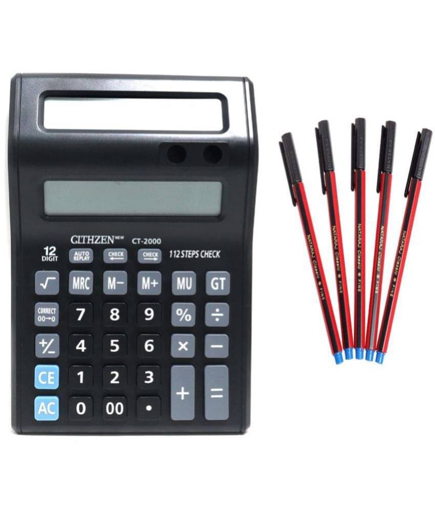 GLTZEN - 12 Digits Basic Calculator GLTZEN - 12 Digits Basic Calculator