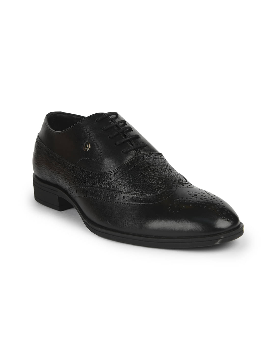     			Liberty - Black Men's Brogue Formal Shoes