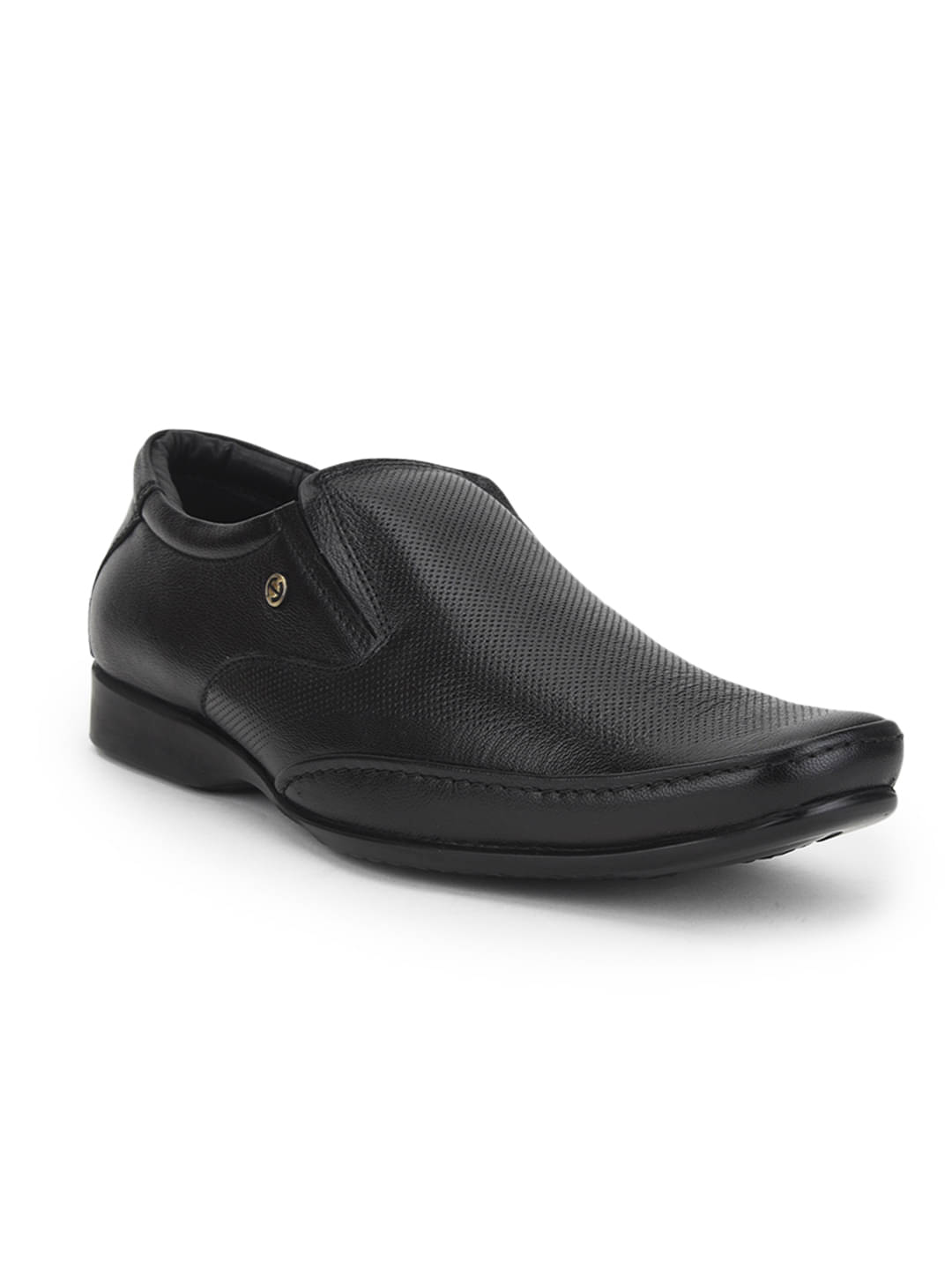     			Liberty - Black Men's Slip On Formal Shoes