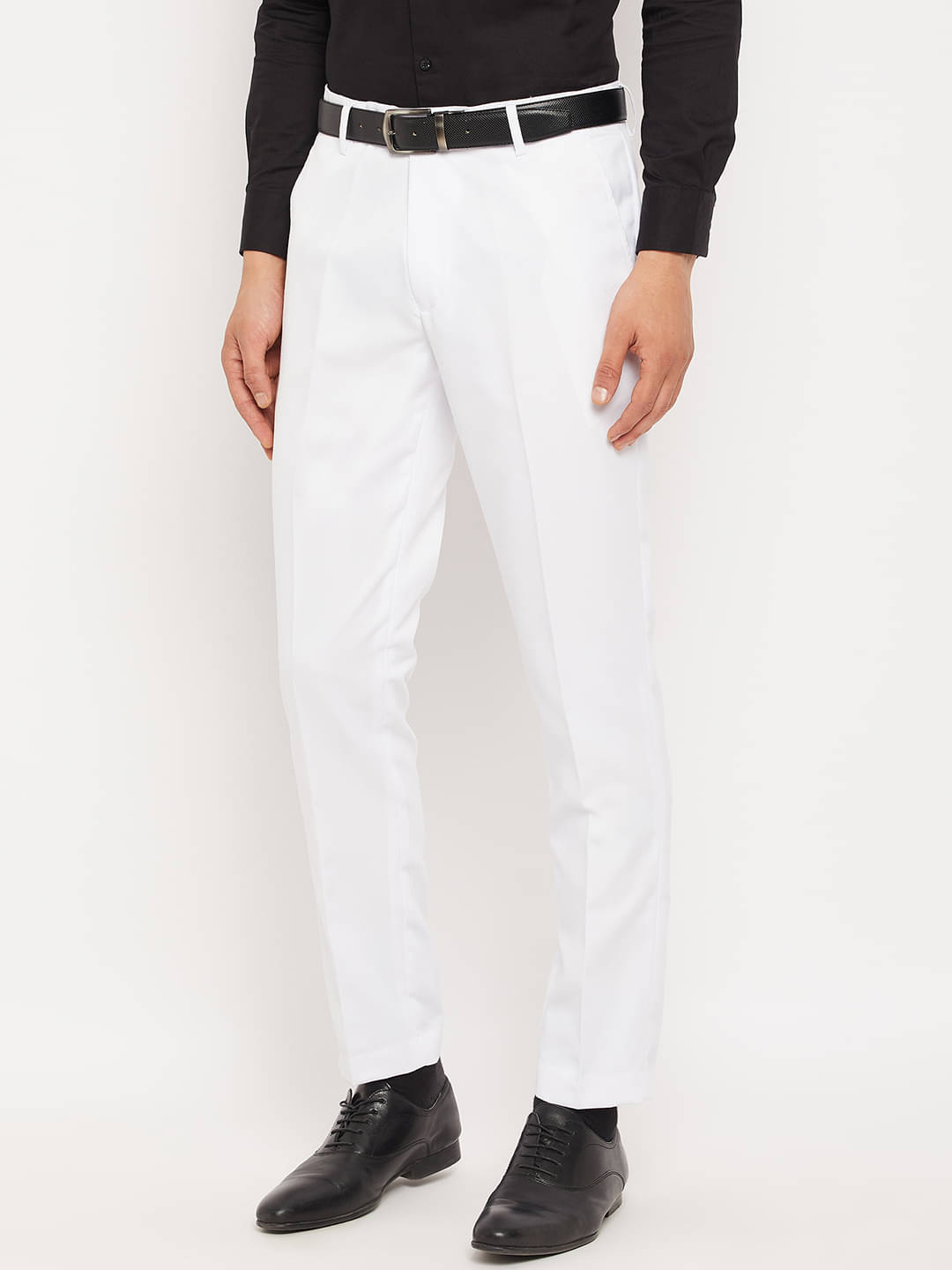     			VEI SASTRE White Slim Formal Trouser ( Pack of 1 )