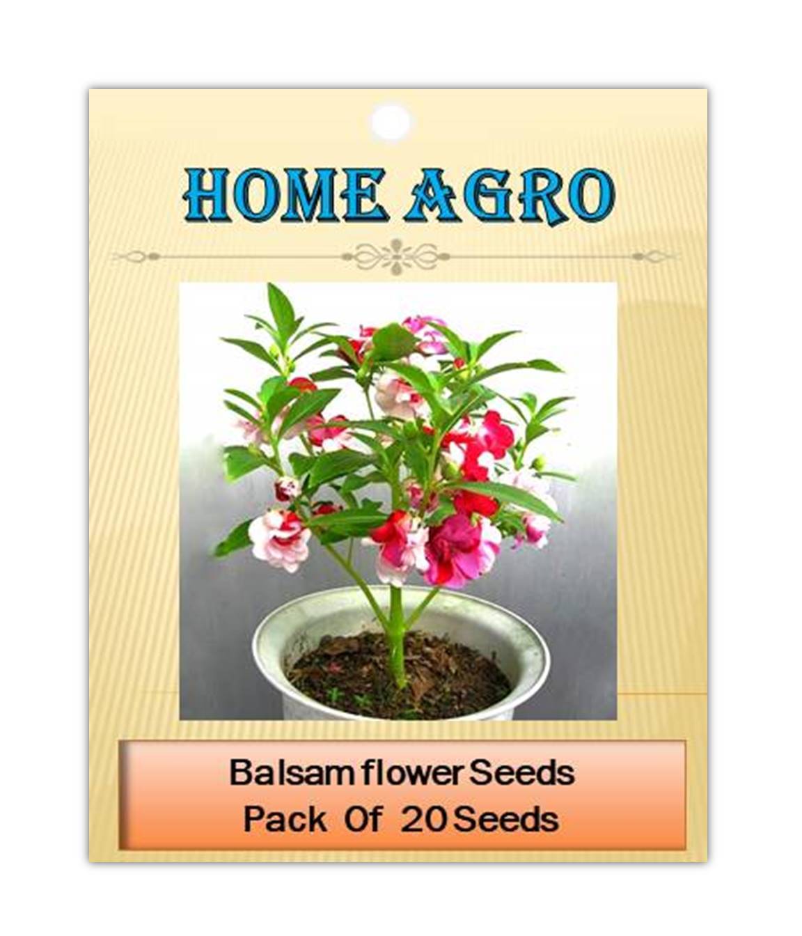     			homeagro - Balsam Mixed Flower ( 20 Seeds )