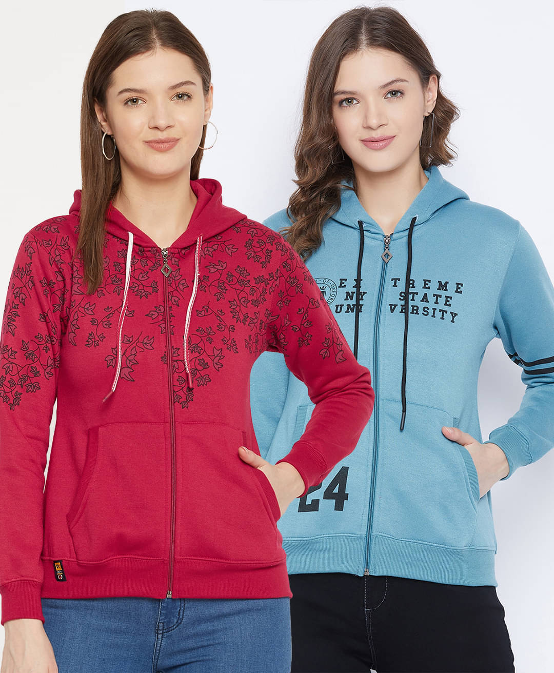 First Krush Fleece Multi Color Hooded Sweatshirt First Krush Fleece Multi Color Hooded Sweatshirt