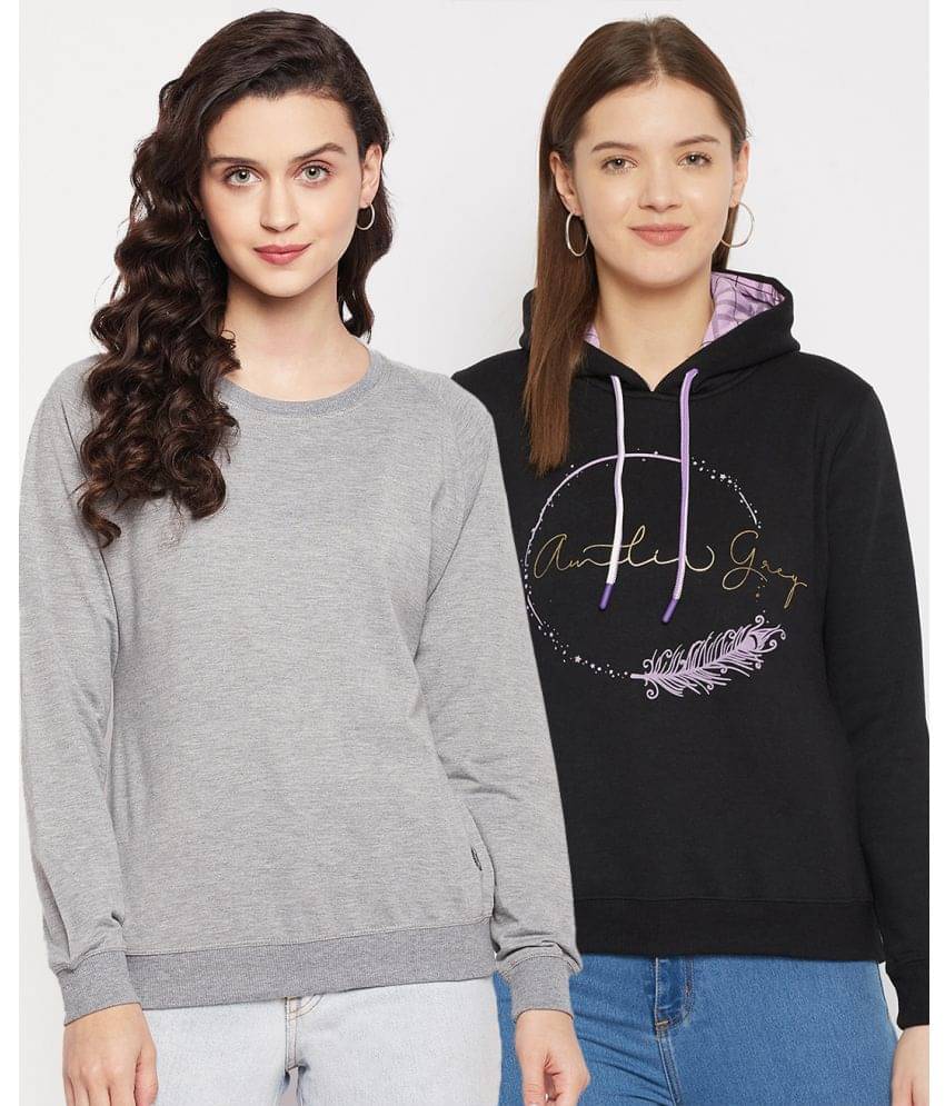     			First Krush Women Fleece Hooded Sweatshirt ( Multi Color )