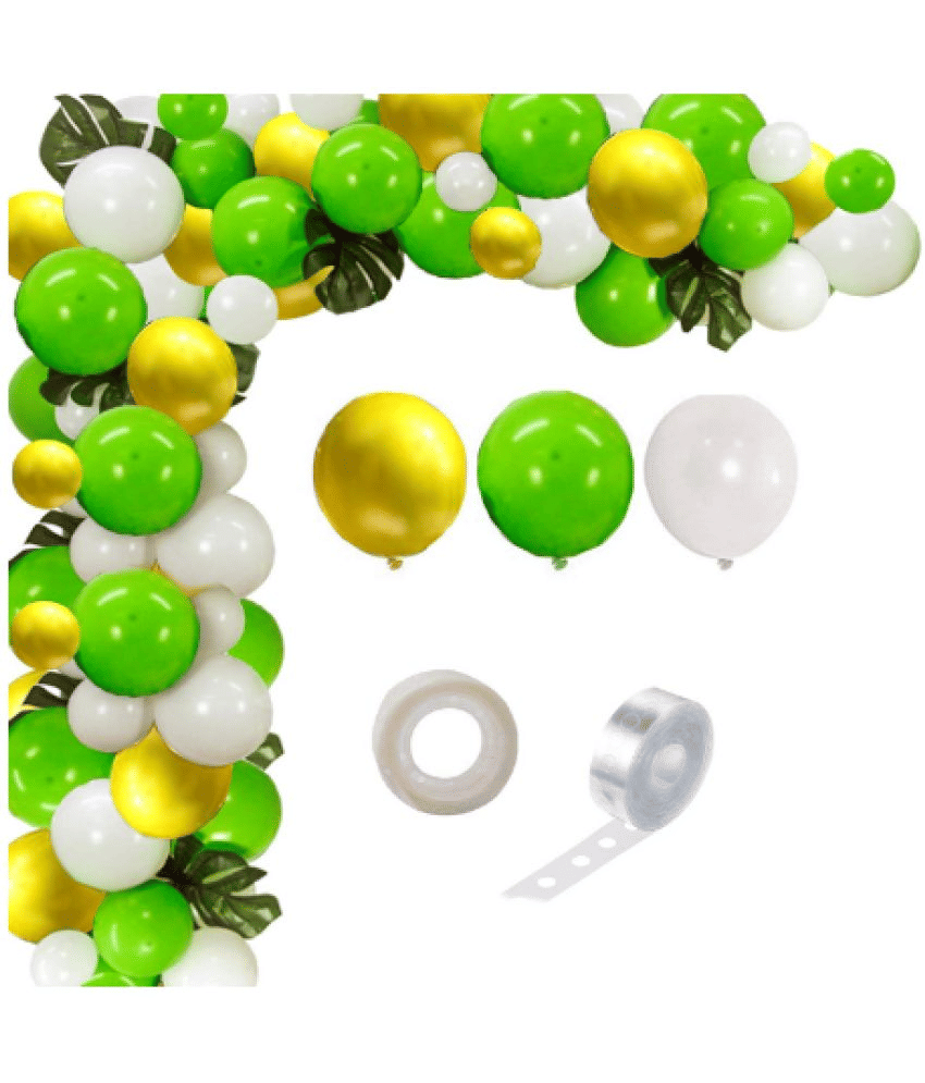     			Jolly Party   JUMBO 102 Pc Jungle Safari Theme Birthday Supplies Balloon Garland Kit