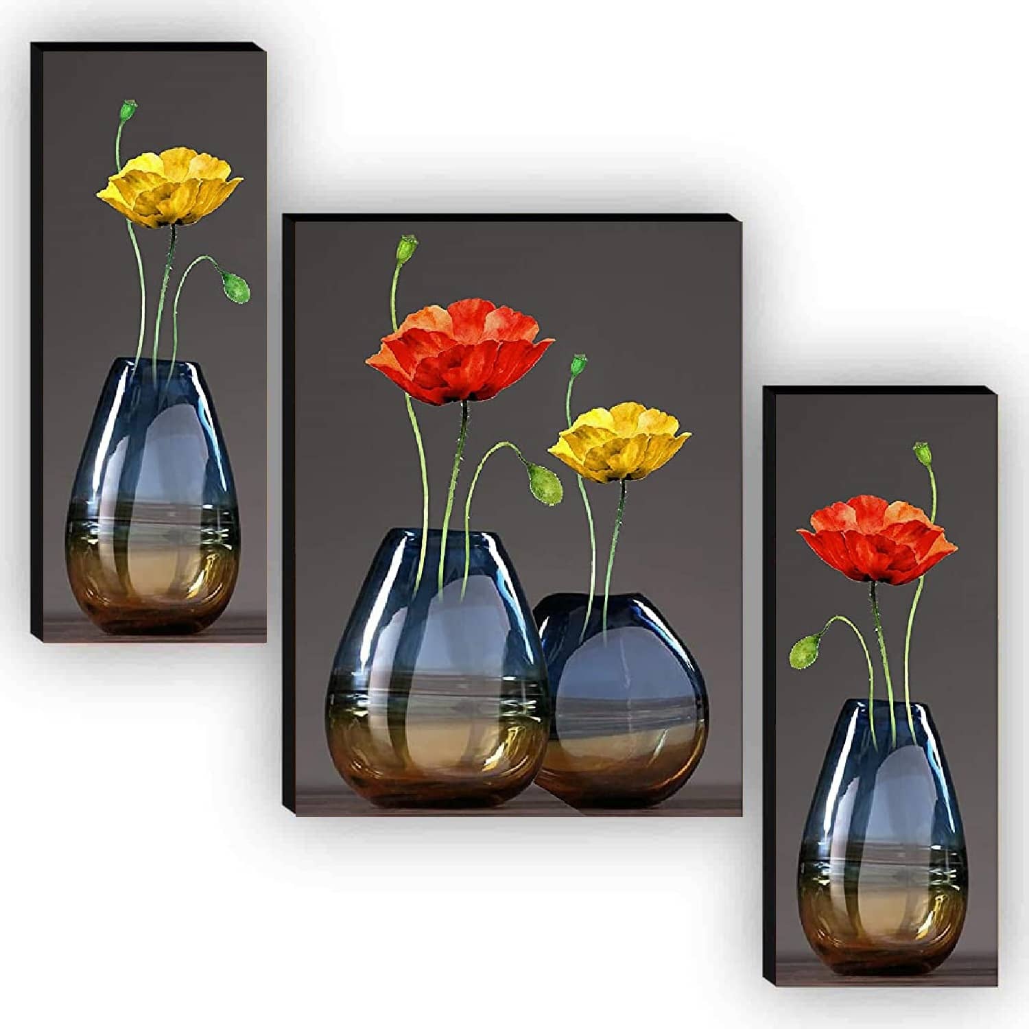 SNDArt - Flower Pots Wall Painting For Living Room Gift Items