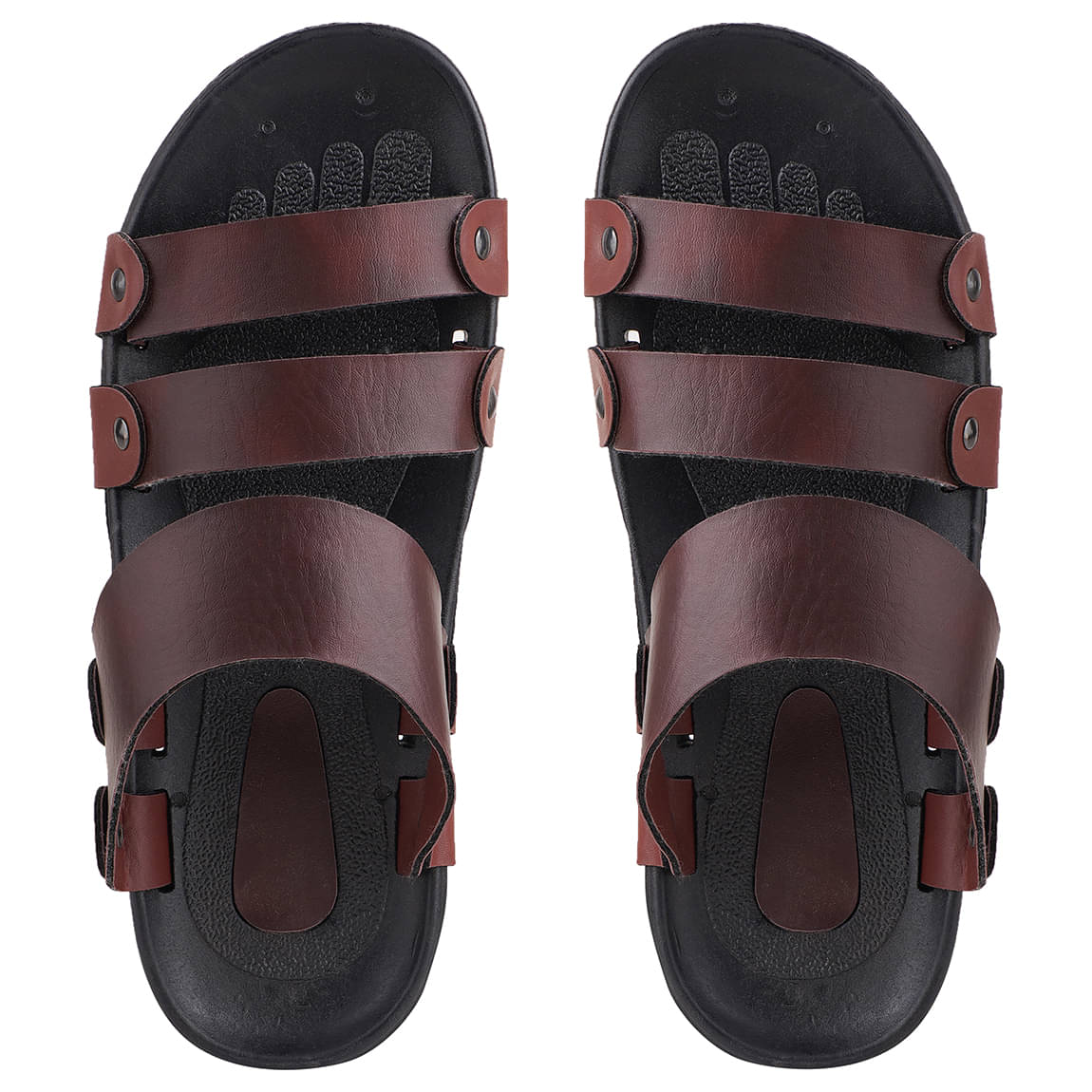     			Secritas - Brown Men's Leather Slipper