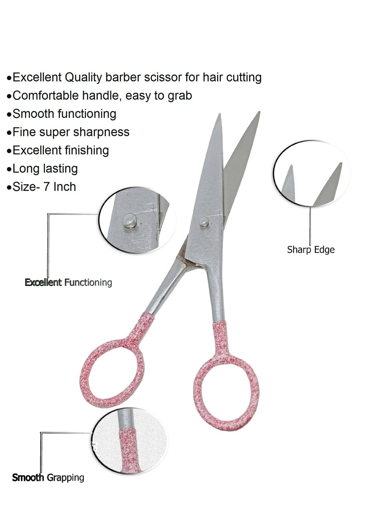     			Unikkus Hair cutting scissor Moustache Scissors