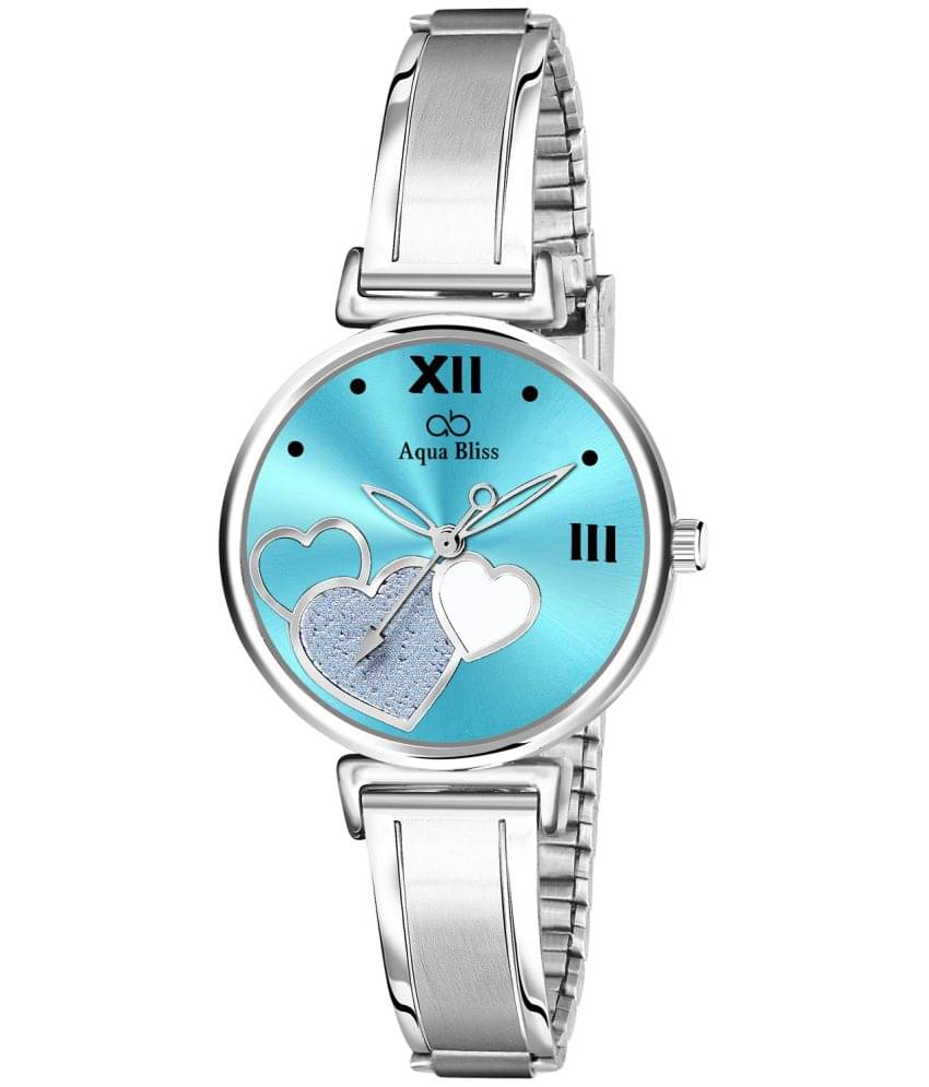 AQUA BLISS - Silver Stainless Steel Analog Womens Watch AQUA BLISS - Silver Stainless Steel Analog Womens Watch