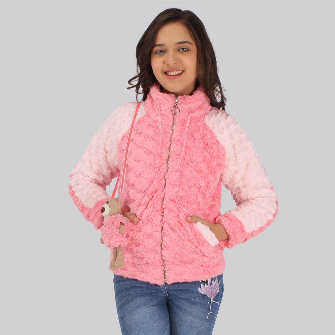     			CutecumberPinkLight Weight Jacket1