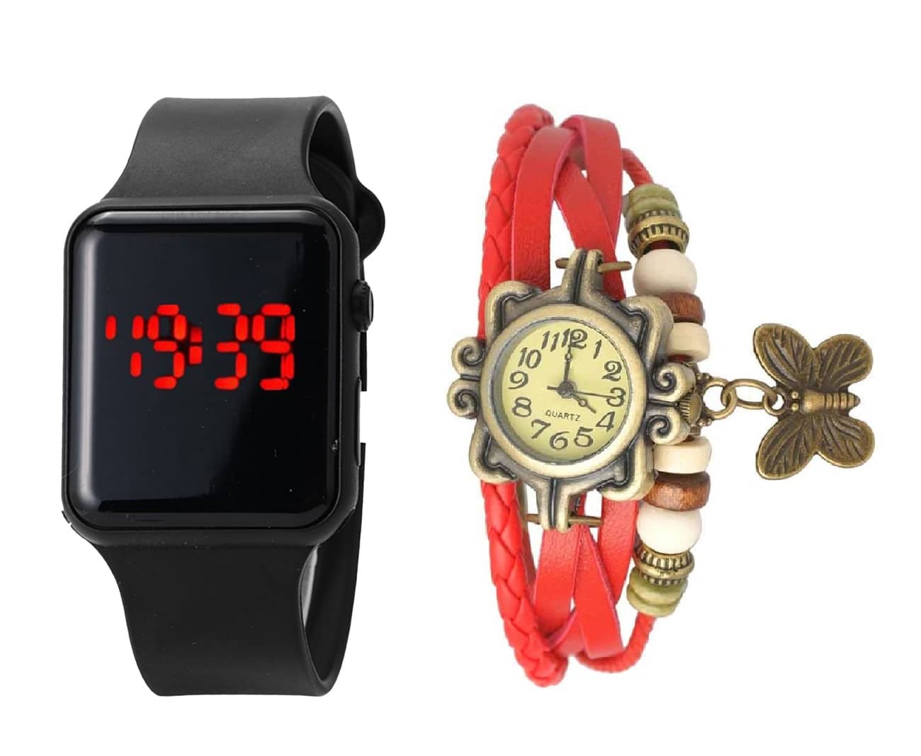 DECLASSE - Watches Combo For Women and Girls ( Pack of 2 )