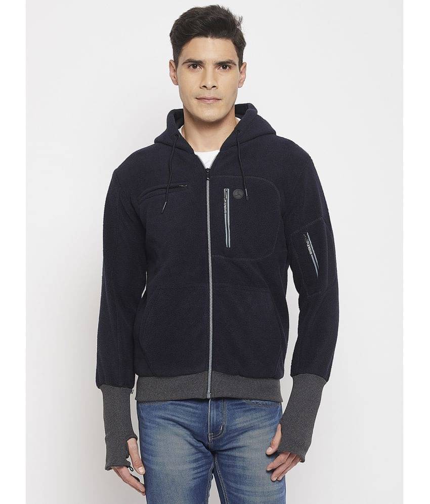    			Duke - Blue Fleece Regular Fit Men's Sweatshirt ( Pack of 1 )