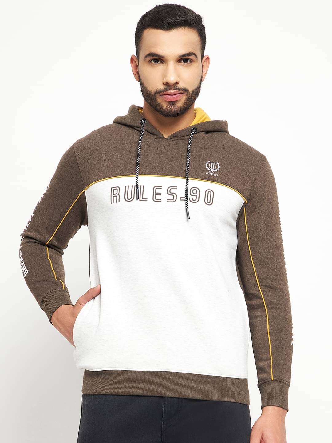 Duke - Multi Fleece Regular Fit Men's Sweatshirt ( Pack of 1 ) Duke - Multi Fleece Regular Fit Men's Sweatshirt ( Pack of 1 )