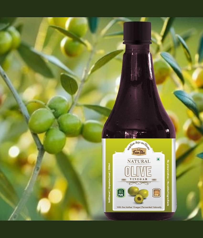 Farm Star -Organic Jaitun- Olive Cider Vinegar Sour 300 ml