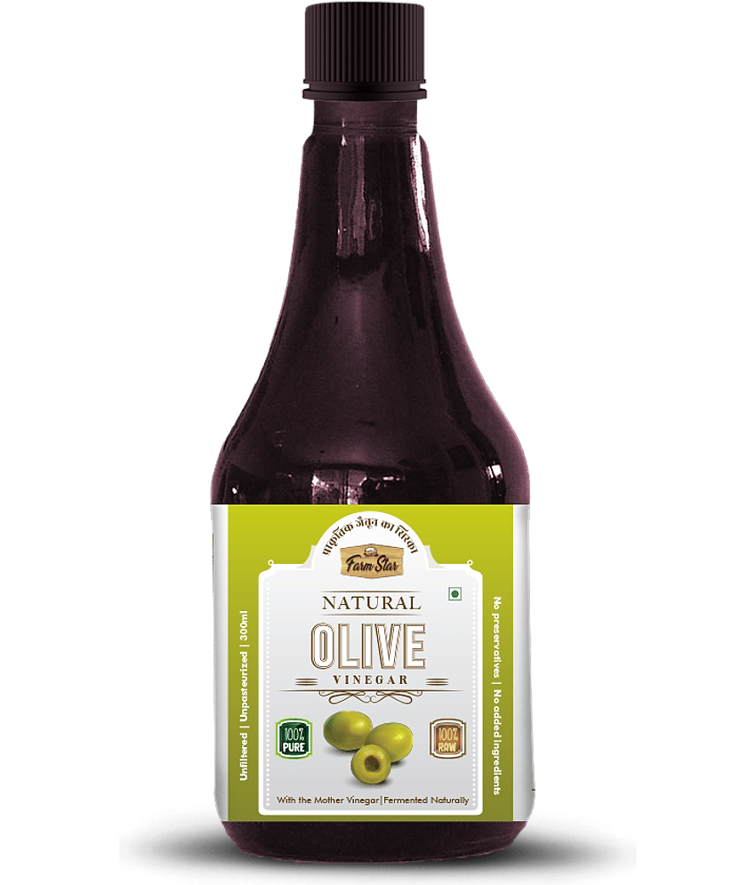 Farm Star -Organic Jaitun- Olive Cider Vinegar Sour 300 ml