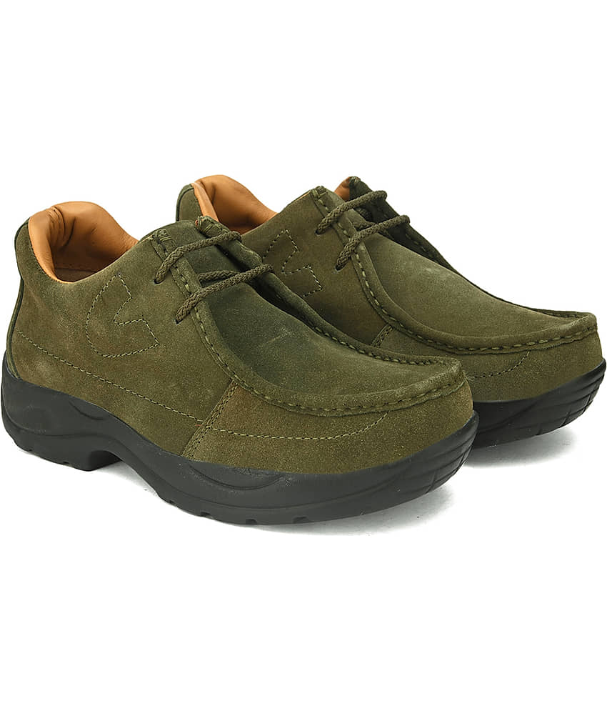 Fashion Victim - Olive Men's Trekking Shoes - Casual Shoes | Buy online on ZillyBuy