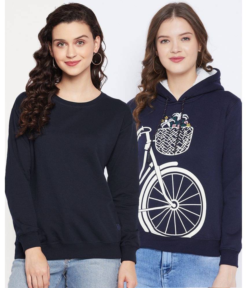     			First Krush Fleece Multi Color Hooded Sweatshirt