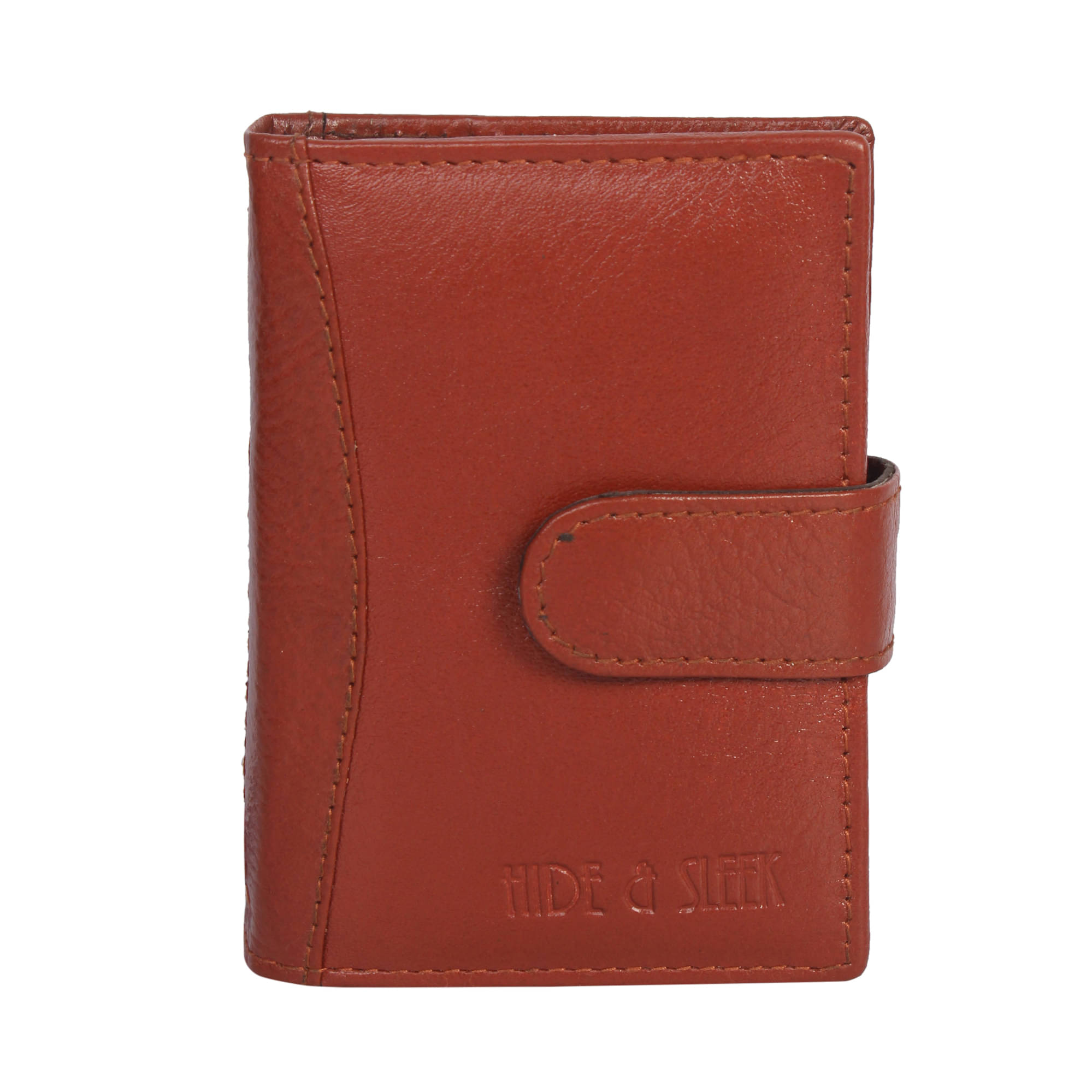     			Hide&Sleek - Leather Card Holder ( Pack 1 )